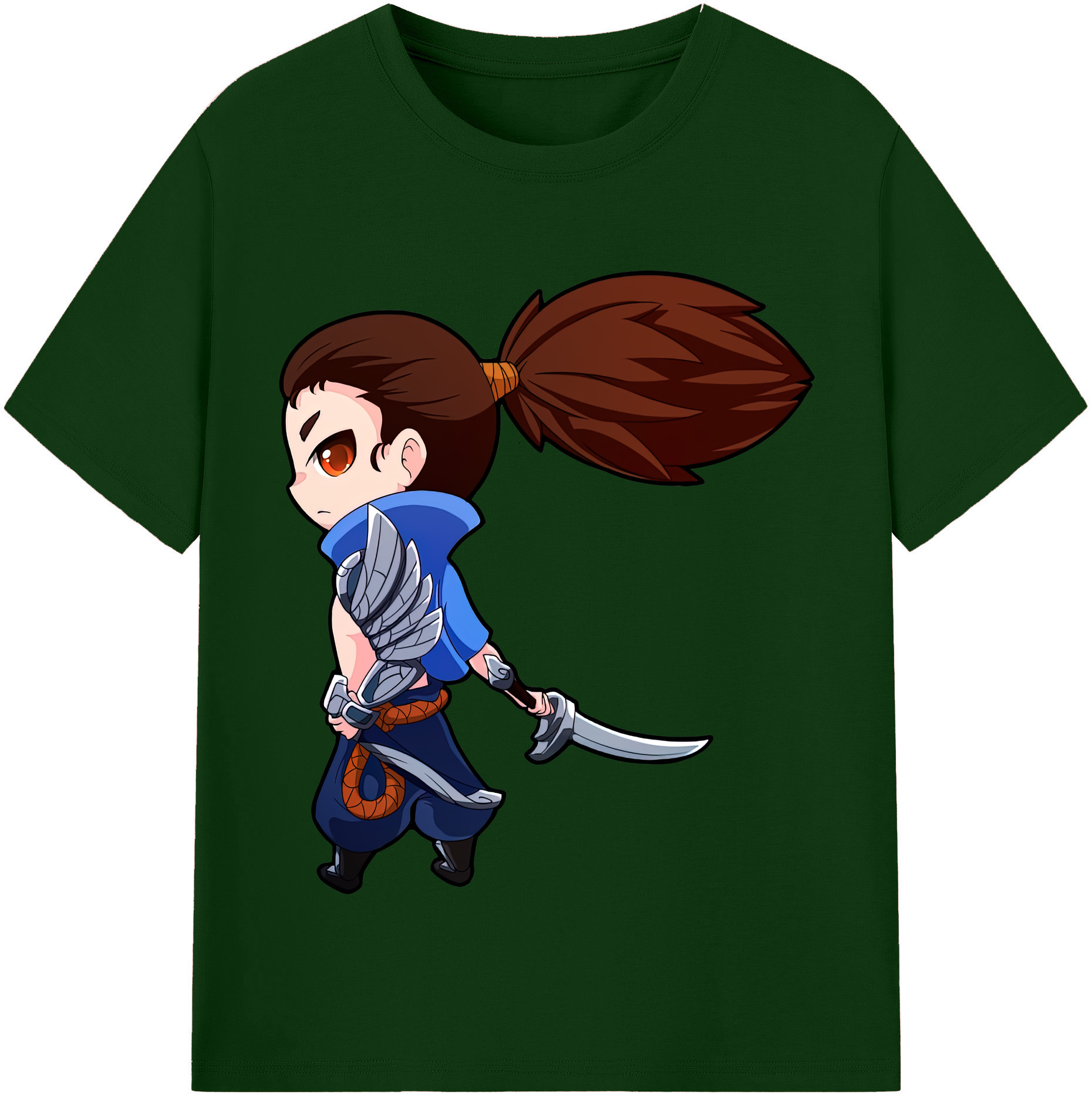 （画像用） リーグ・オブ・レジェンド League of Legends LOL 綿100％半袖Tシャツ（フロントプリント）
